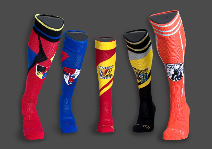 Chaussette rugby discount